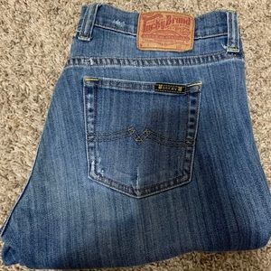 Lucky Brand sweet and low crop jeans